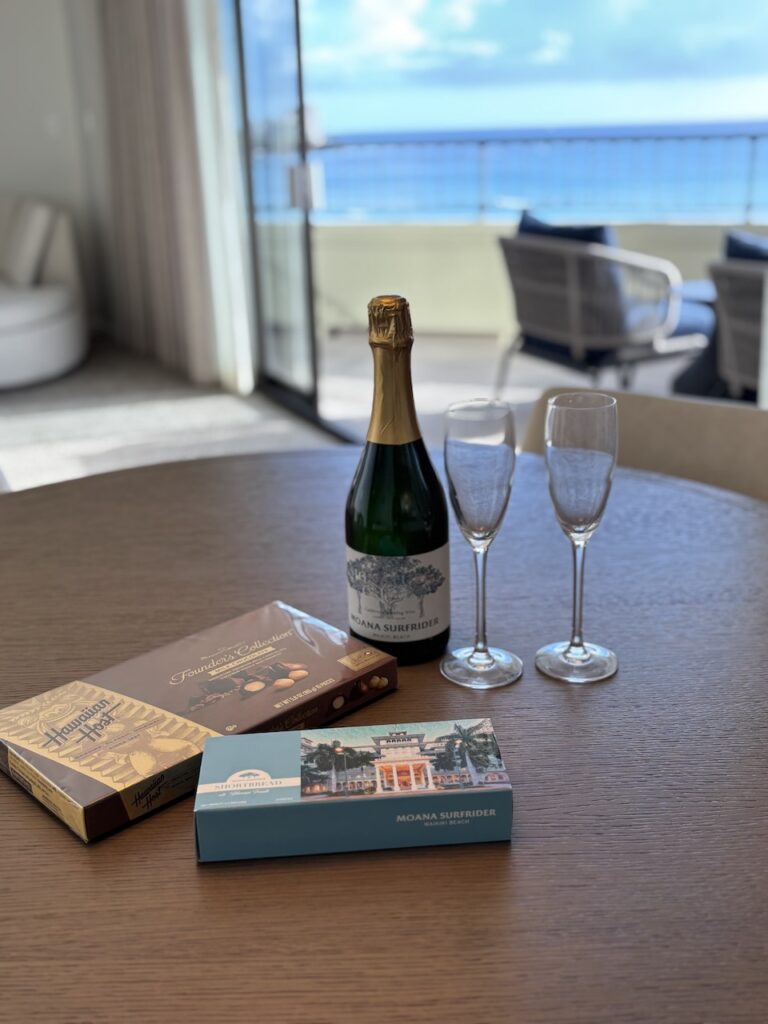 モアナサーフライダー ウェスティン リゾート＆スパ ワイキキビーチ　ウェルカムギフト