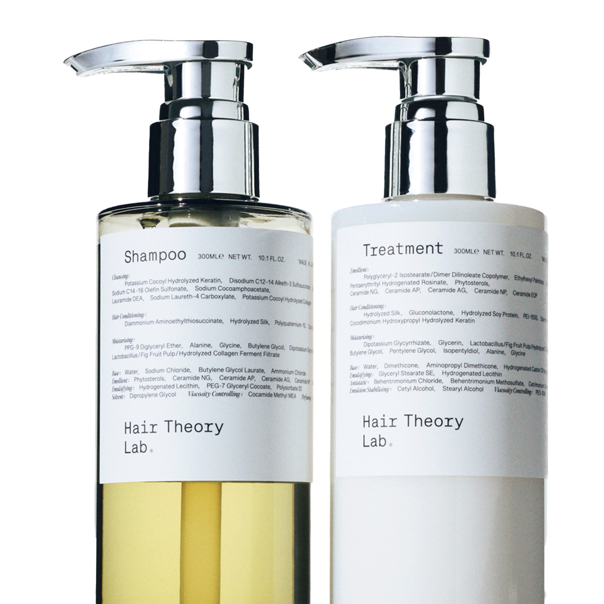 HairTheory Lab®のセラムイン シャンプー同 トリートメント