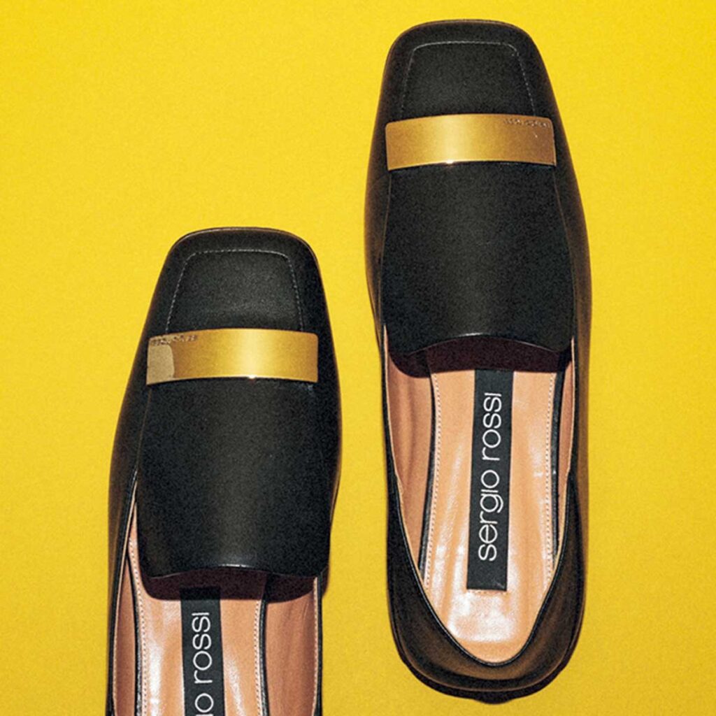 Sergio Rossiのsr1 スリッパ
