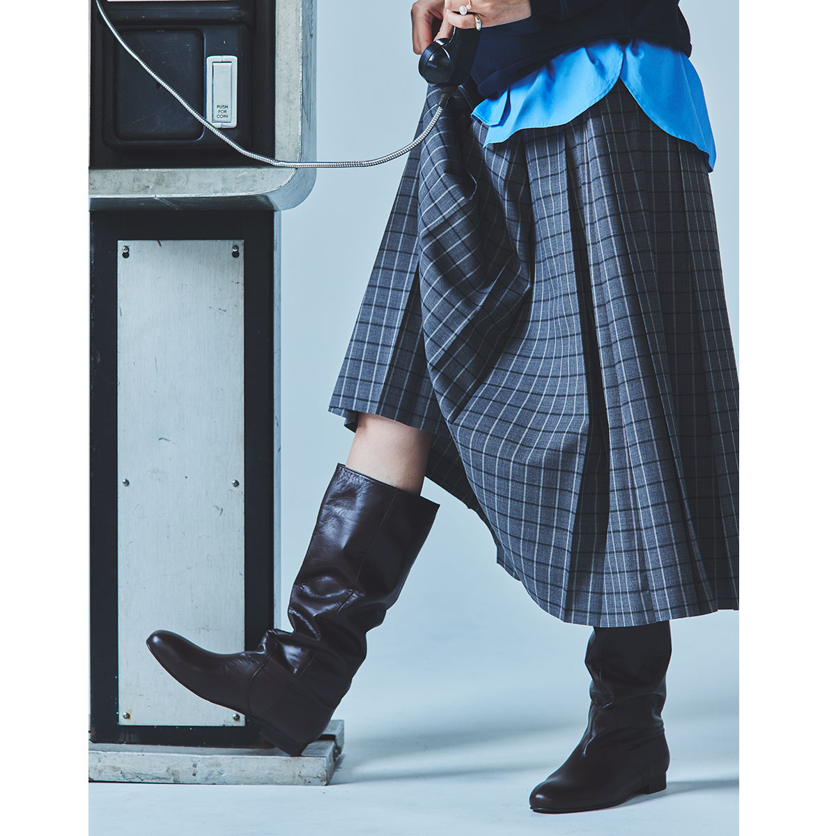 LUMENの2wayブーツ