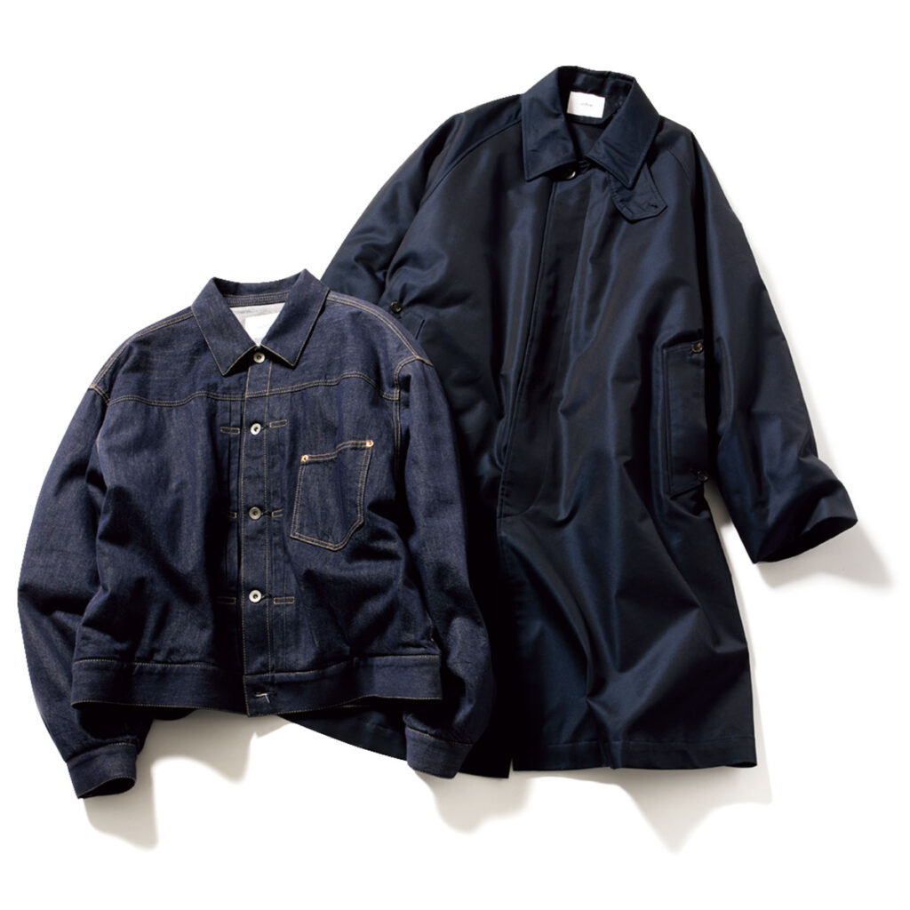 Gジャンと隠しダウンアウター