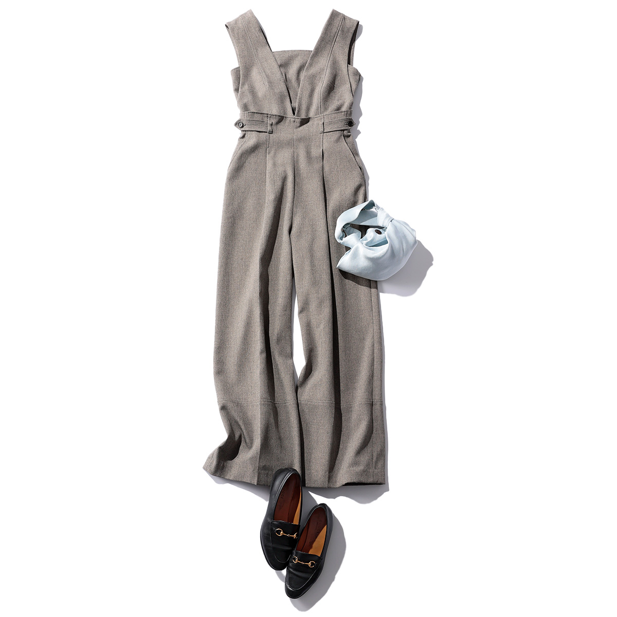 オールインワンのディナーコーデ