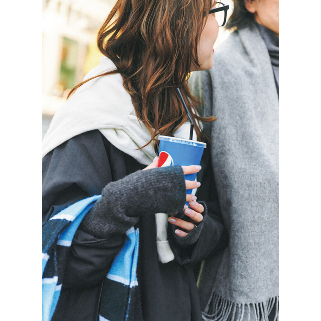 ユニクロのニットグローブ