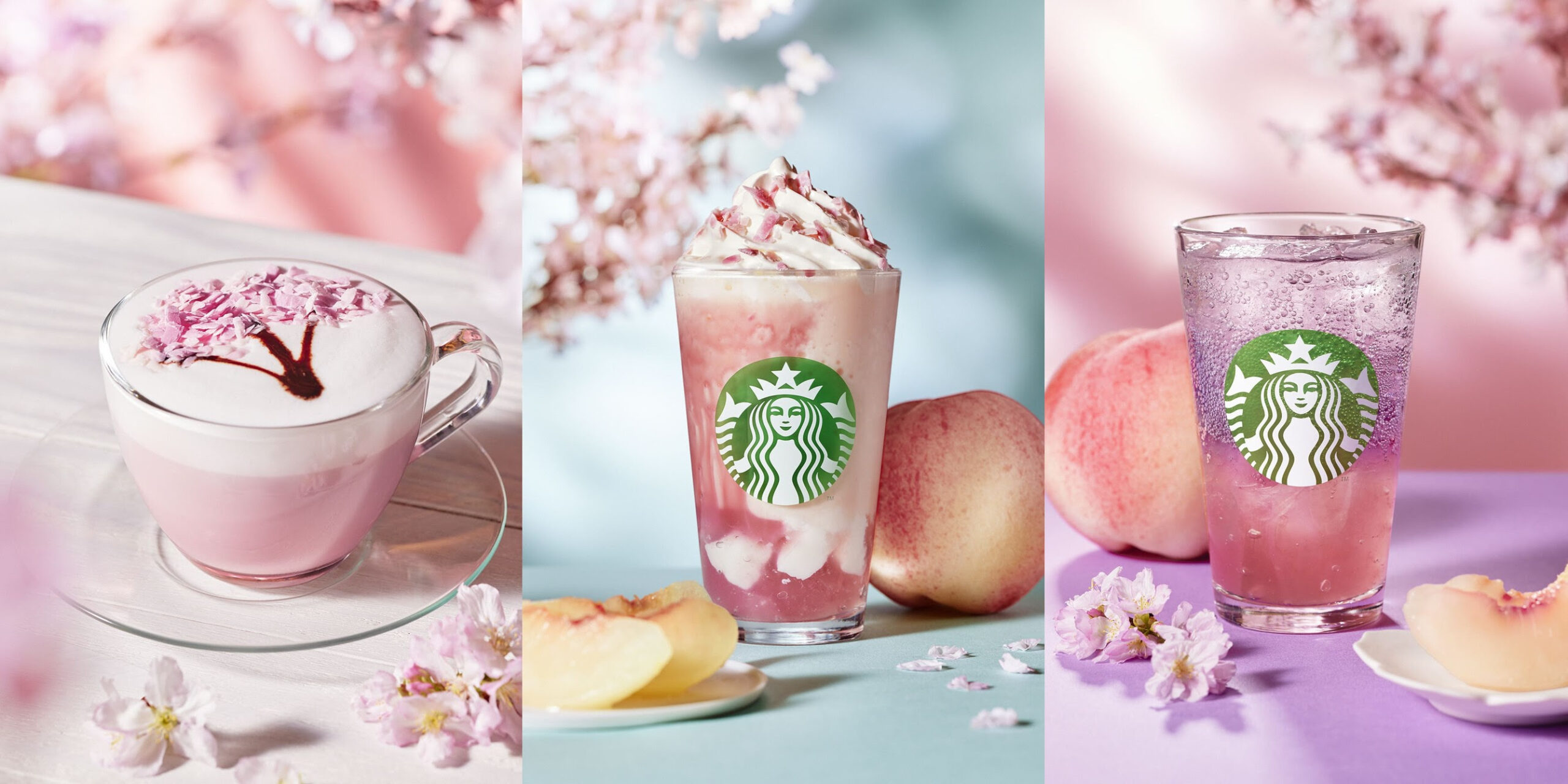 今年は3種から選べる！ 毎年人気のスタバ「SAKURAビバレッジ」で春を先取り♡