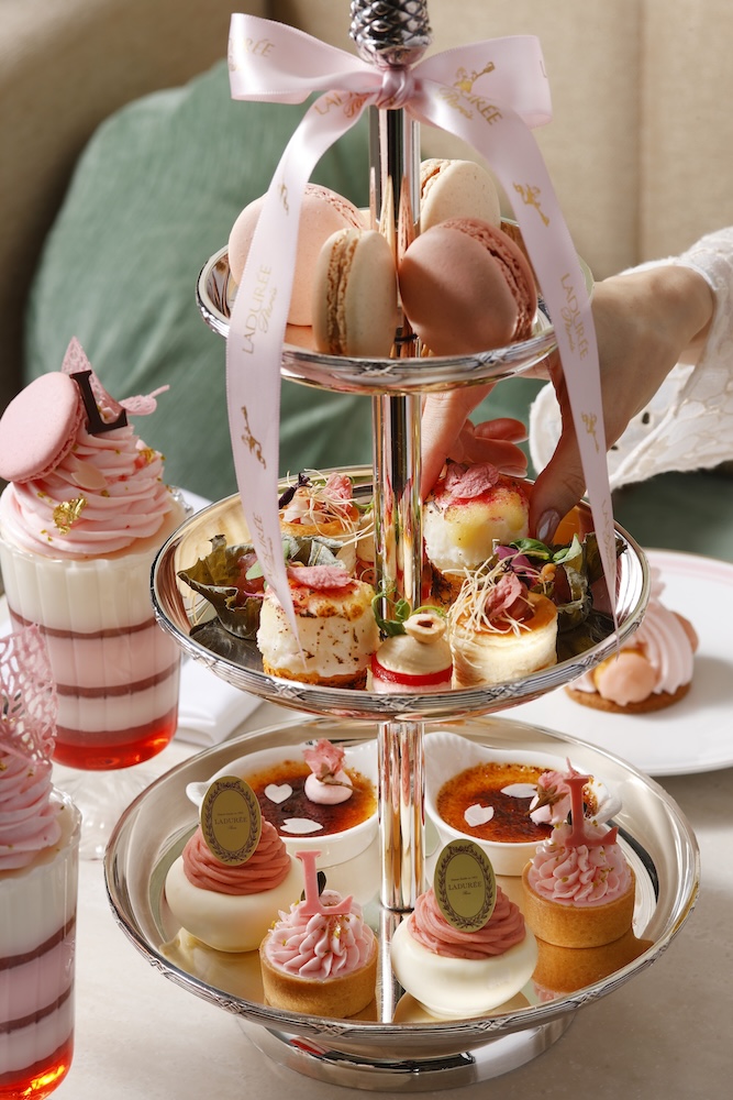 ラデュレの2026年桜アフタヌーンティー