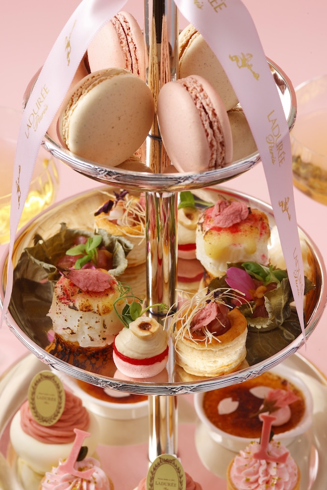 ラデュレの2026年桜アフタヌーンティー