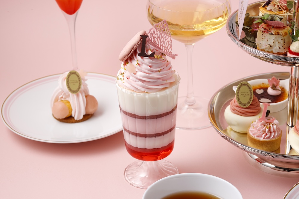 ラデュレの2026年桜アフタヌーンティー