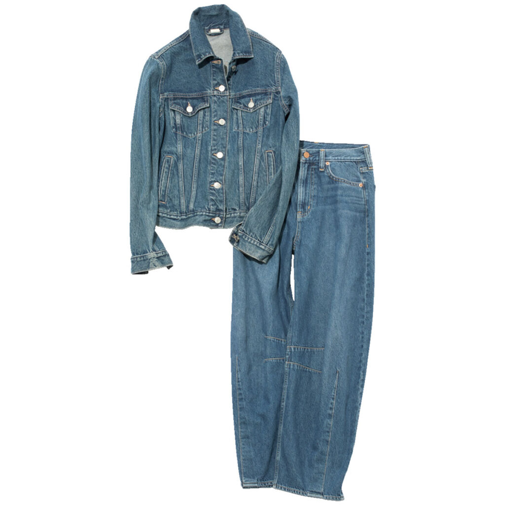 Gジャンとカーブパンツ