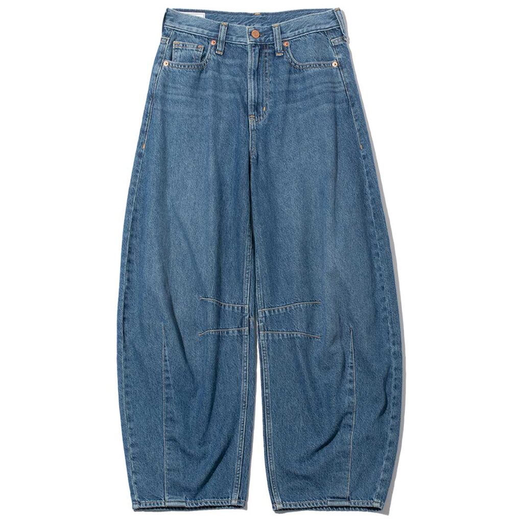 デニムカーブパンツ