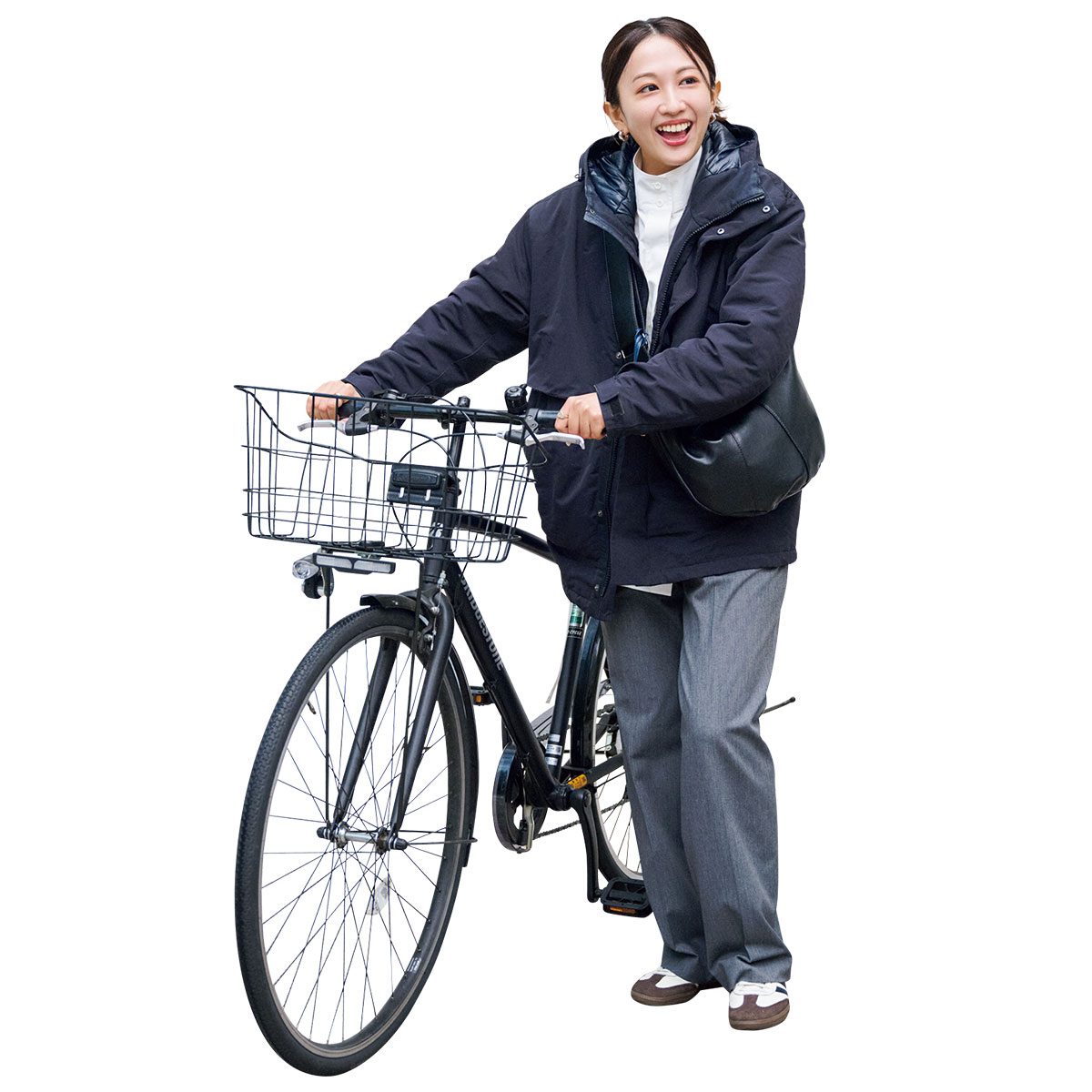 ユニクロメンズダウンのコーデ