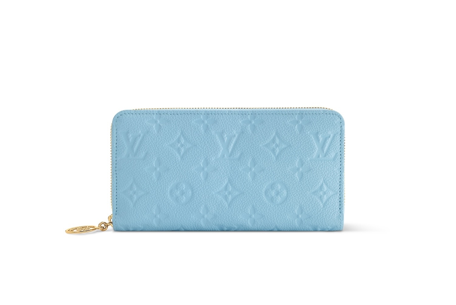 ルイ・ヴィトンの水色の日本限定 ジッピー·ウォレット