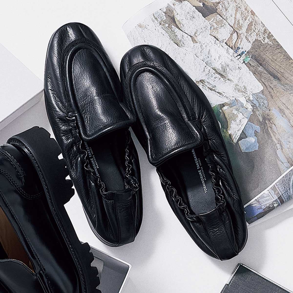 バレエ風ローファー