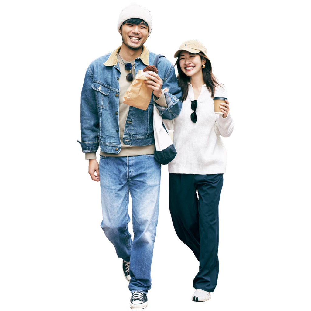 カジュアルMIXなカップルコーデ