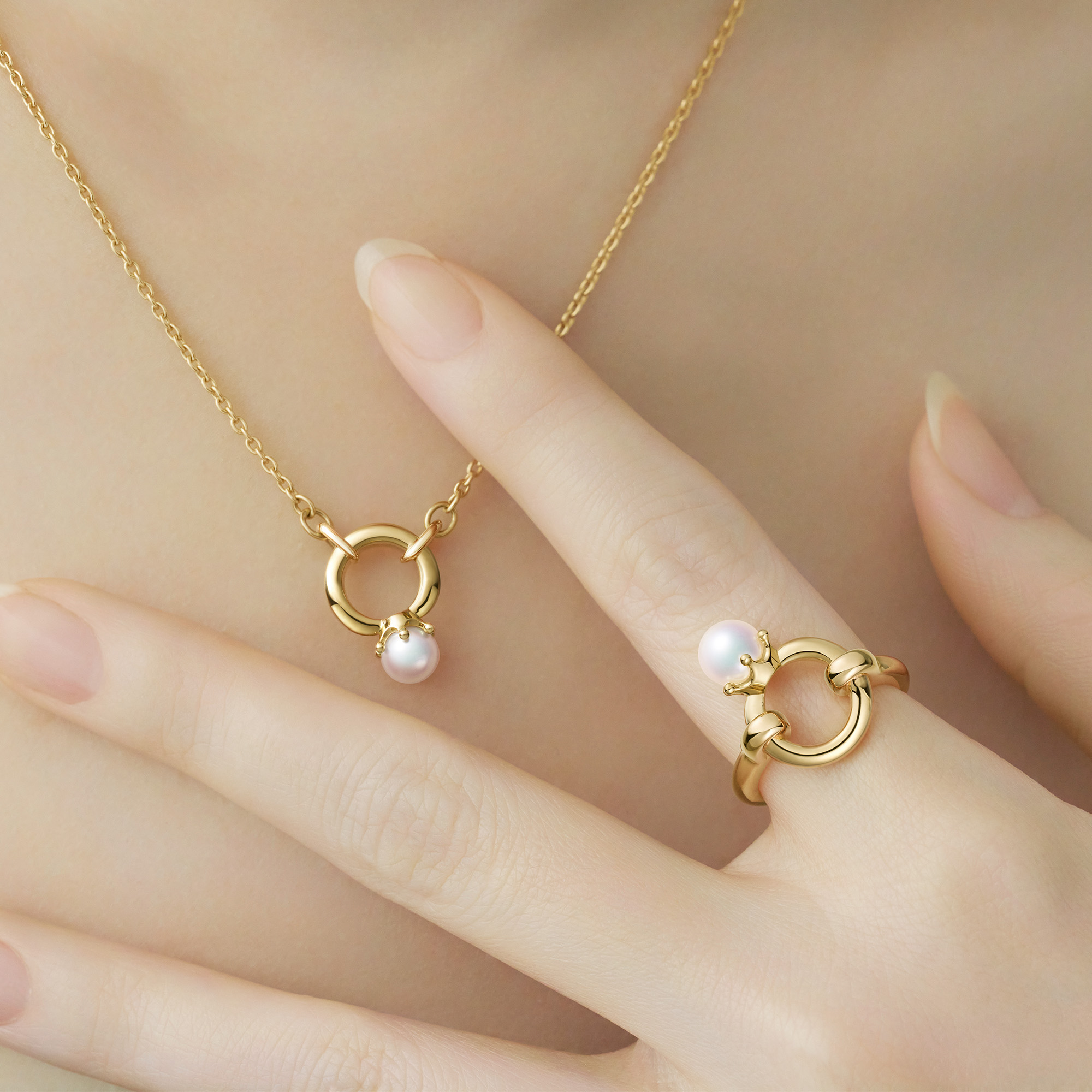 ペンダント「Ring Charm」 リング「Ring Charm」