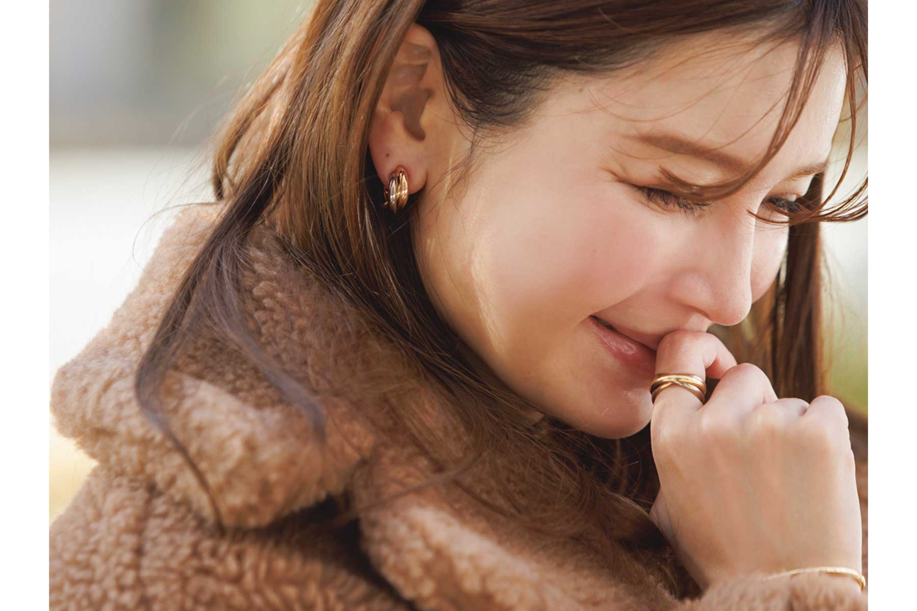 カルティエのリングとピアス