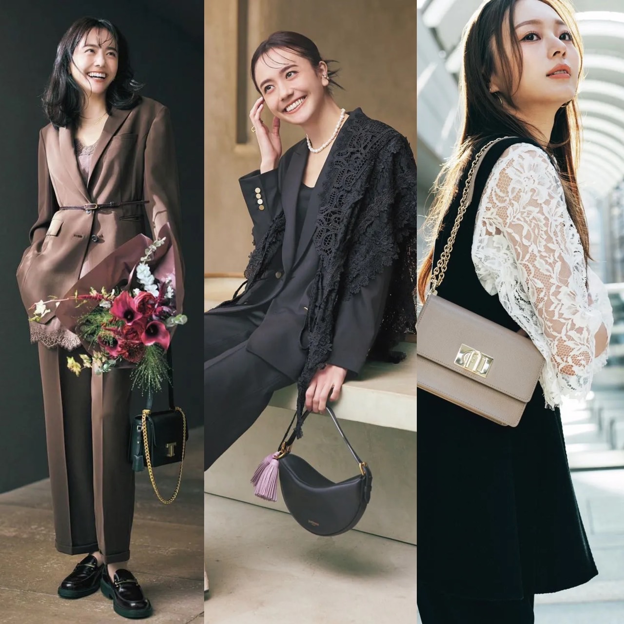 ワンピより新鮮！「レーストップス×パンツ」の結婚式お呼ばれコーデ【7選】