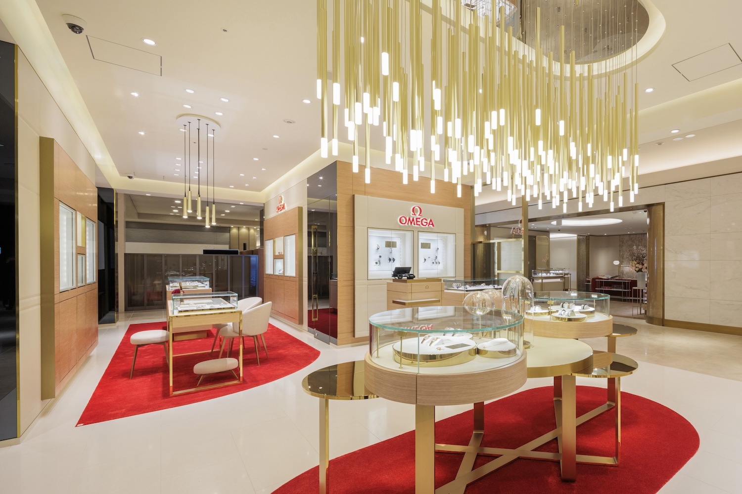 リニューアルオープンしたオメガブティック阪急うめだ本店