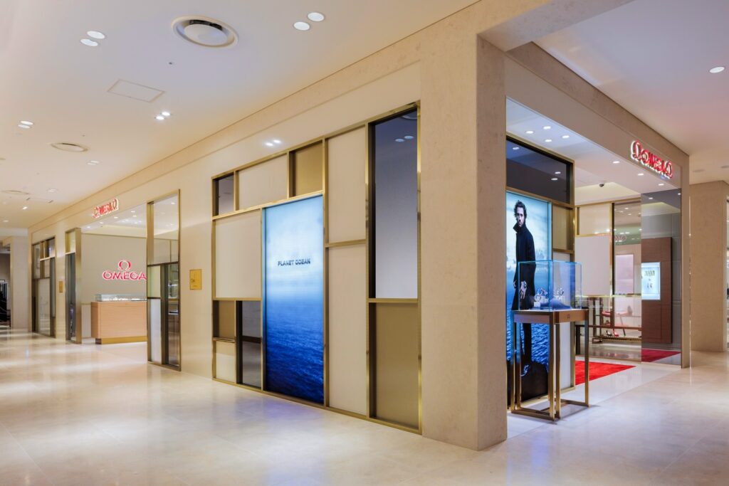 リニューアルオープンしたオメガブティック阪急うめだ本店