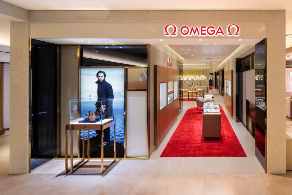 リニューアルオープンしたオメガブティック阪急うめだ本店