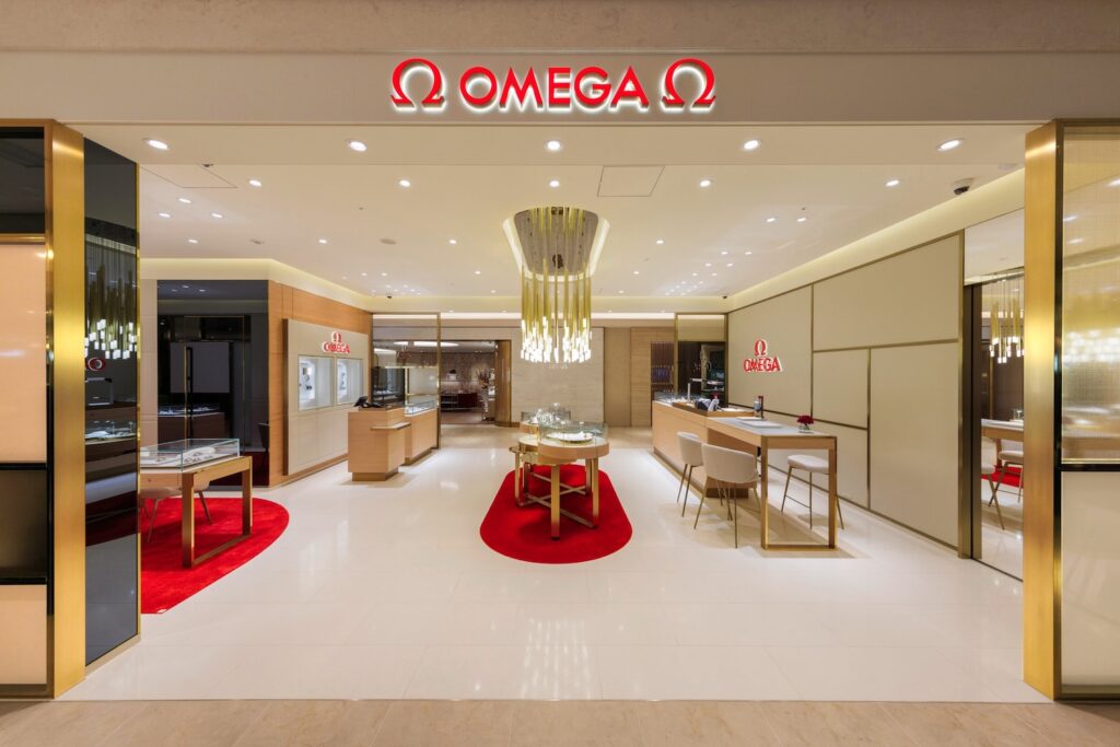 リニューアルオープンしたオメガブティック阪急うめだ本店