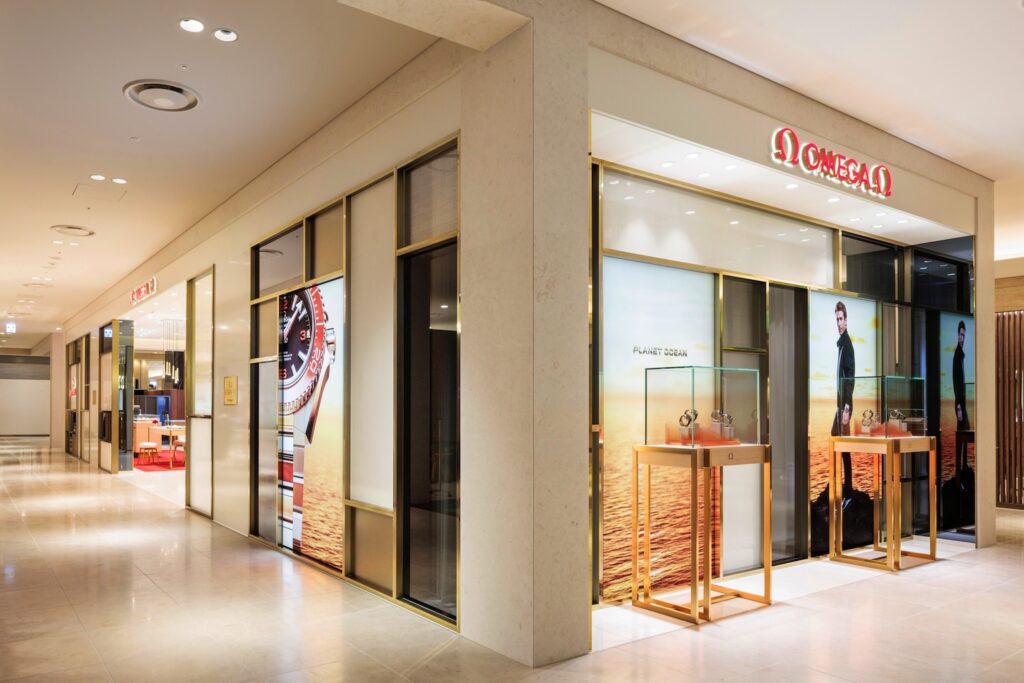 リニューアルオープンしたオメガブティック阪急うめだ本店