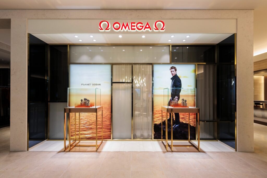 リニューアルオープンしたオメガブティック阪急うめだ本店