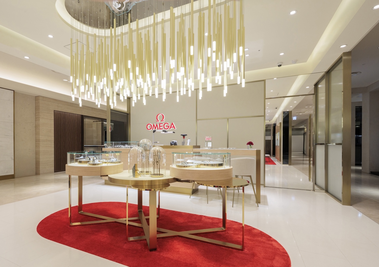 リニューアルオープンしたオメガブティック阪急うめだ本店