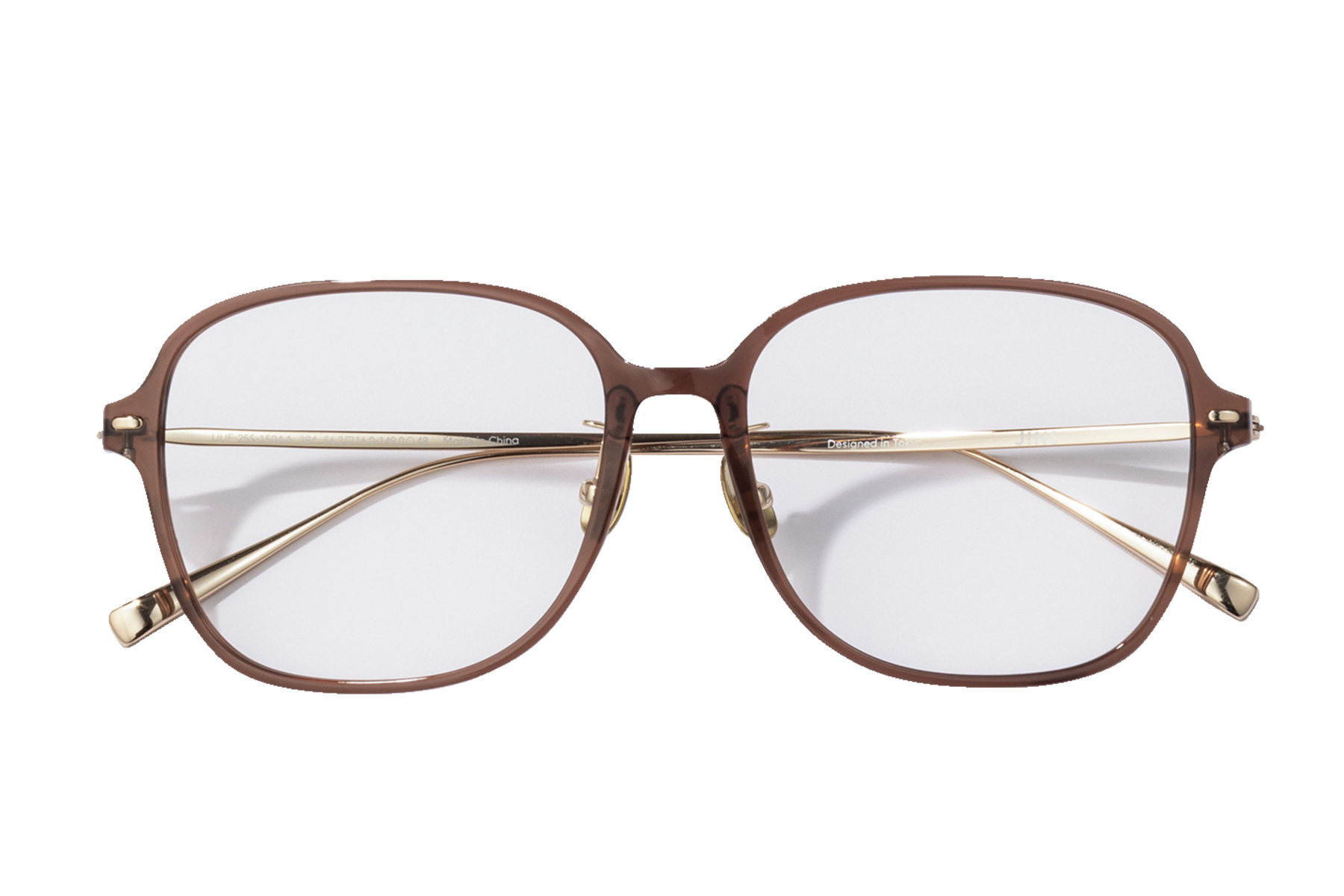 JINSのチタニウムメガネ