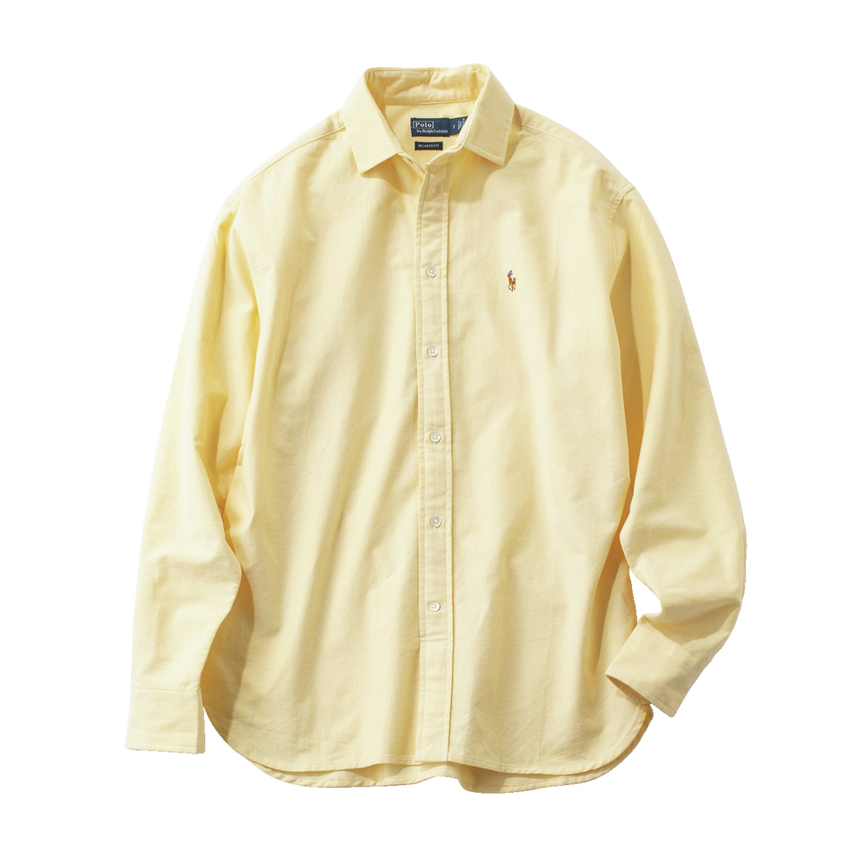 ポロ ラルフ ローレンのイエローシャツ