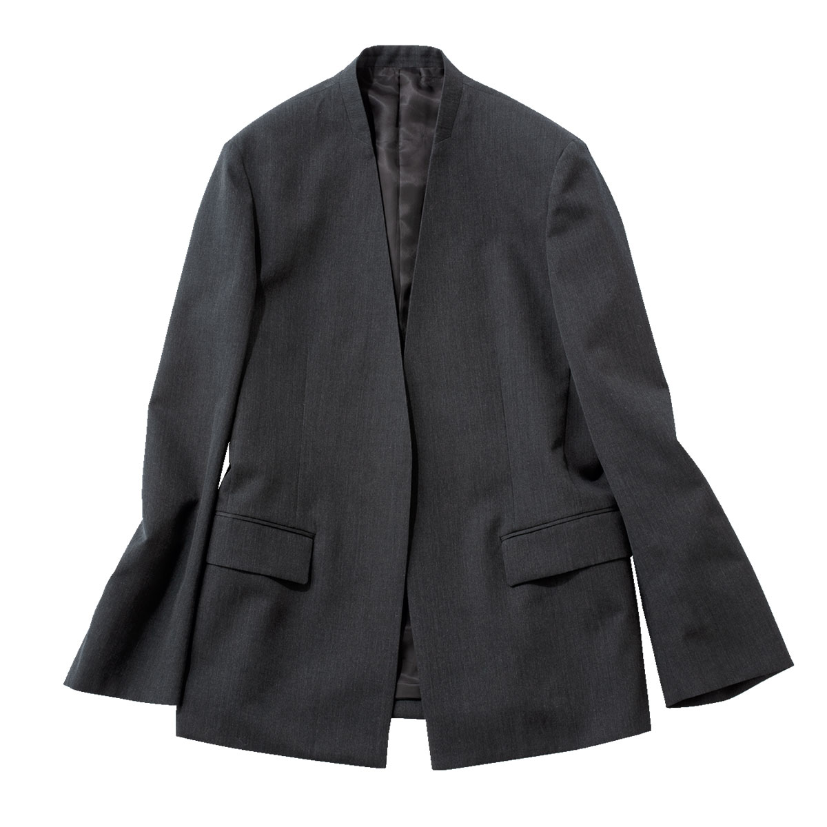 ロエフのノーカラージャケット