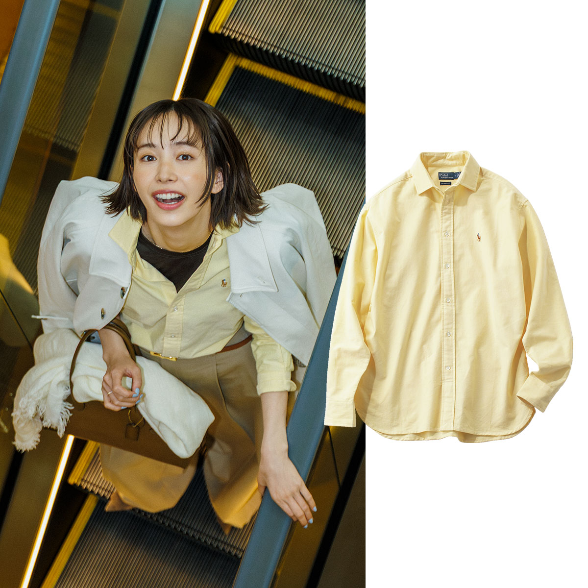 【ラルフのシャツ】はどう着てもキマる！春の「お仕事ベーシック」コーデ