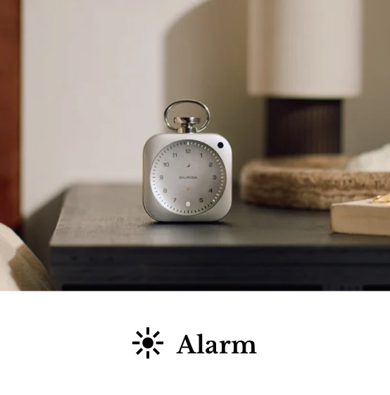 バルミューダの新製品「The Clock（ザ・クロック）」