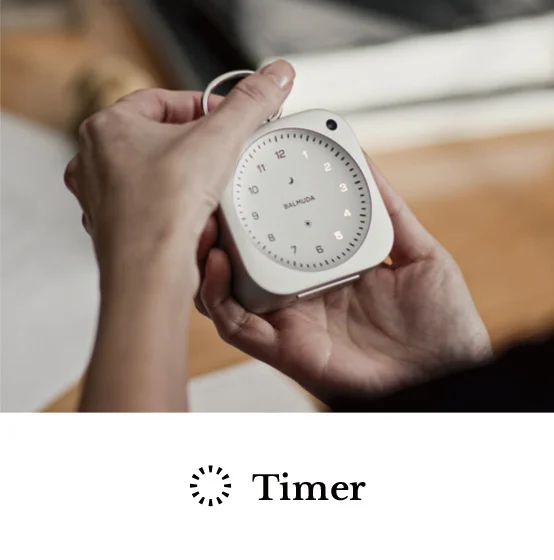 バルミューダの新製品「The Clock（ザ・クロック）」