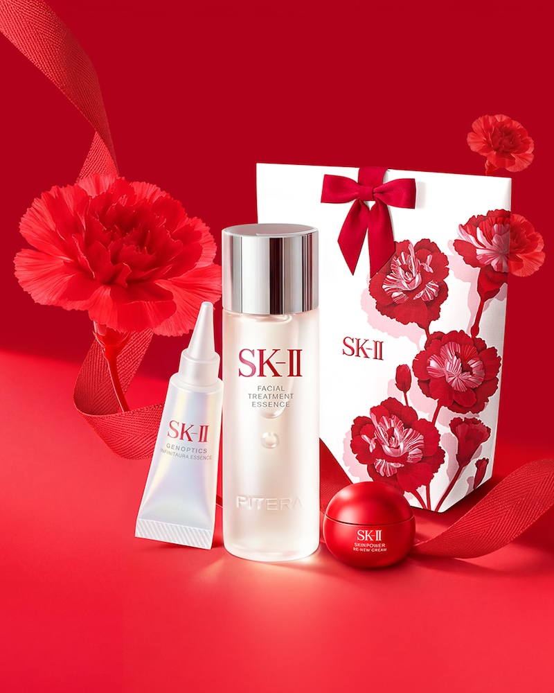 SK-II の母の日のギフトシーズンに向けた日本限定のスペシャル数量限定ギフトラッピング