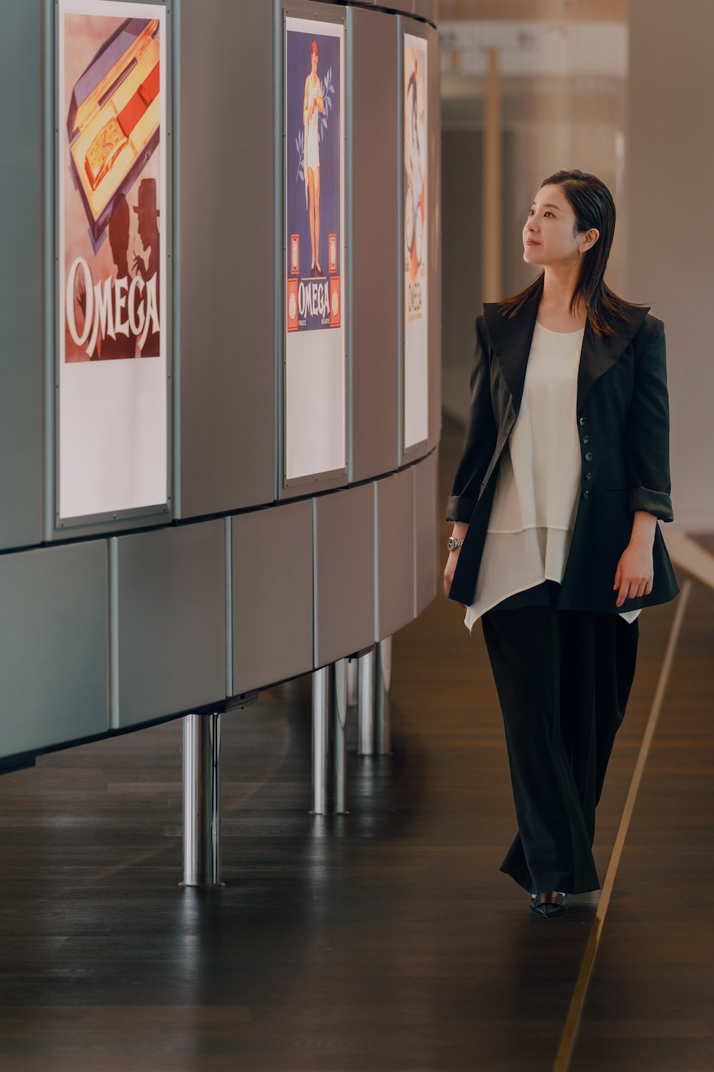 OMEGAのフレンド・オブ・ザ・ブランド 吉高由里子さんが、スイスのオメガ本社を訪問した様子