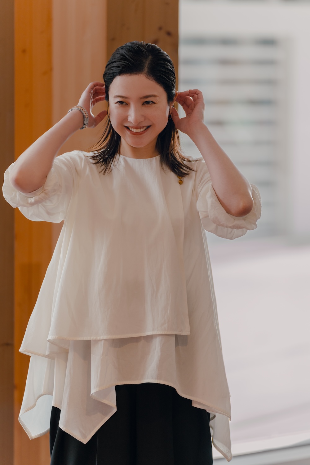 OMEGAのフレンド・オブ・ザ・ブランド 吉高由里子さんが、スイスのオメガ本社を訪問した様子