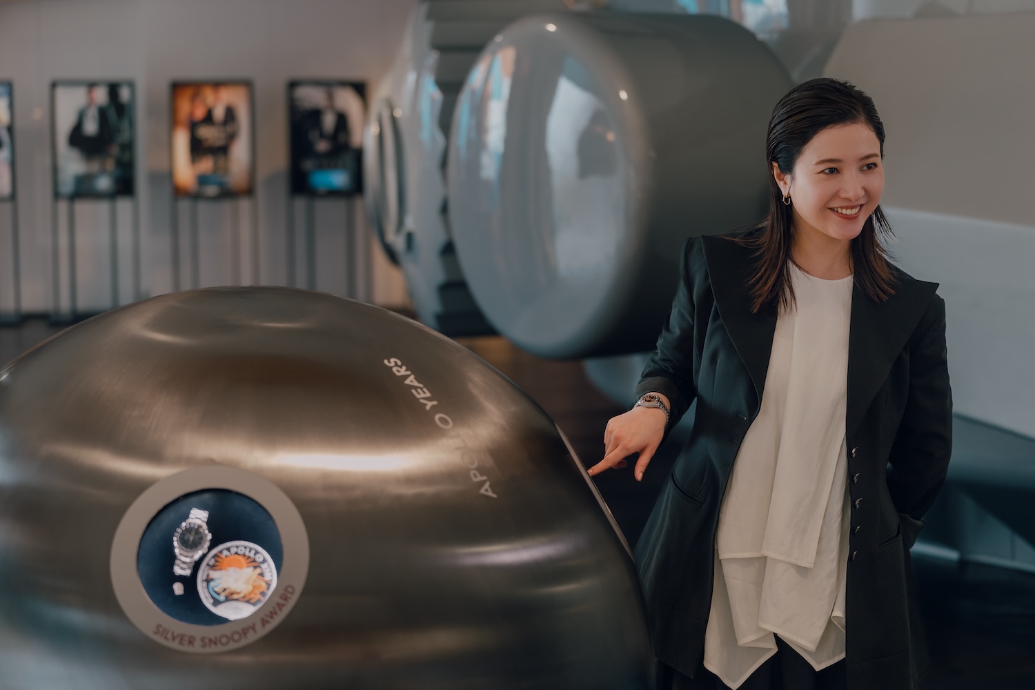 OMEGAのフレンド・オブ・ザ・ブランド 吉高由里子さんが、スイスのオメガ本社を訪問した様子