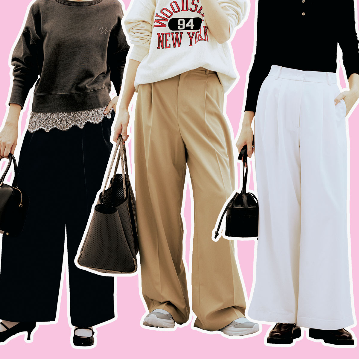 トレンド入り【最旬スラックス14選】春は“キレイめ軸”のカジュアルダウンが垢抜けの近道！