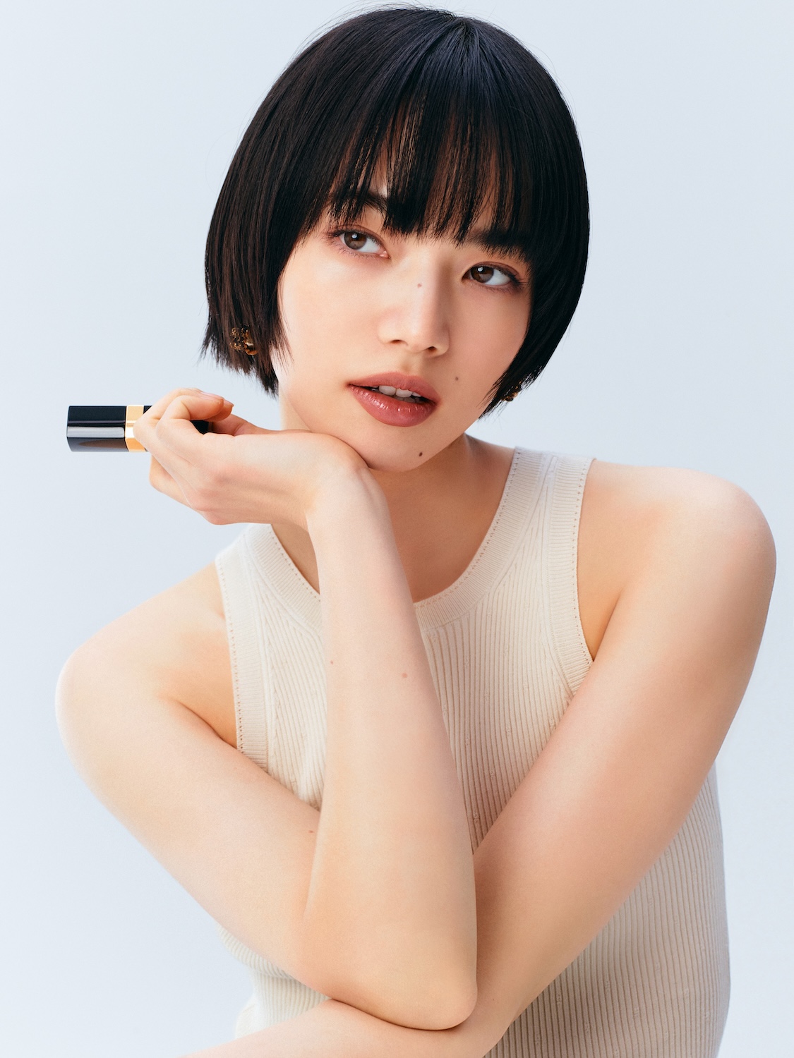 シャネル ビューティ アンバサダー小松菜奈を起用したルージュ ココの新ヴィジュアル