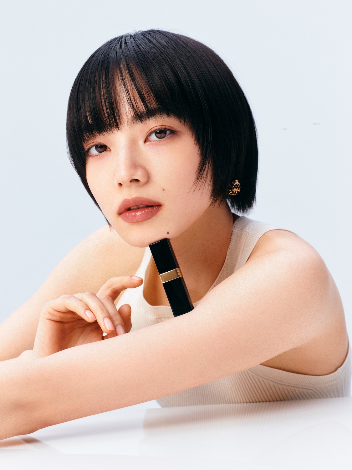 シャネル ビューティ アンバサダー小松菜奈を起用したルージュ ココの新ヴィジュアル