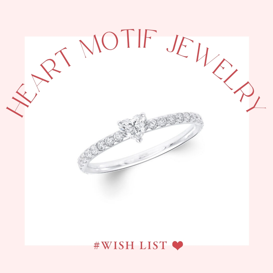 ハートモチーフジュエリー　リング　グラフ　「フーフー」