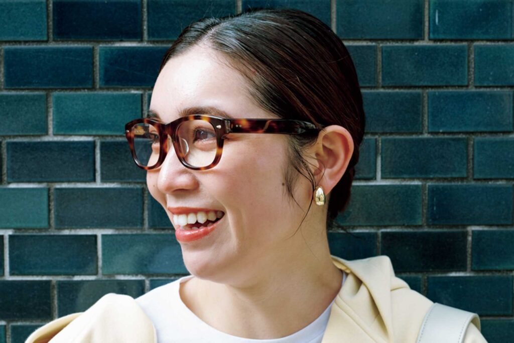 べっこうのメガネ