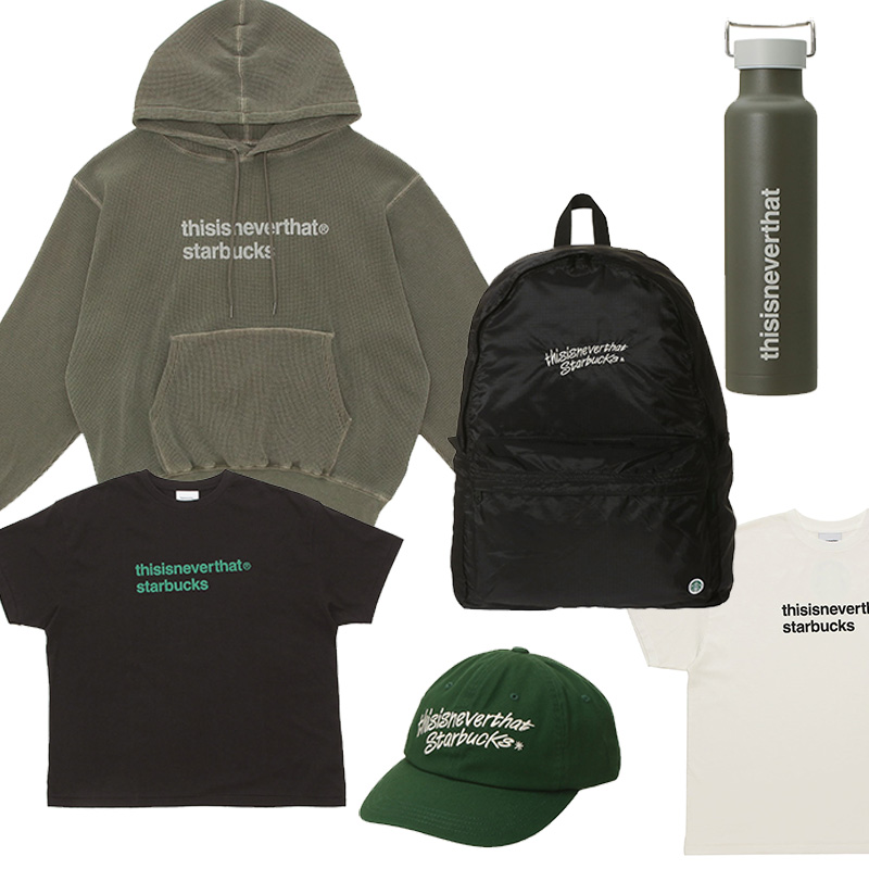【スタバ】オシャレなアパレルが揃い踏み。韓国発「thisisneverthat」と初コラボ！