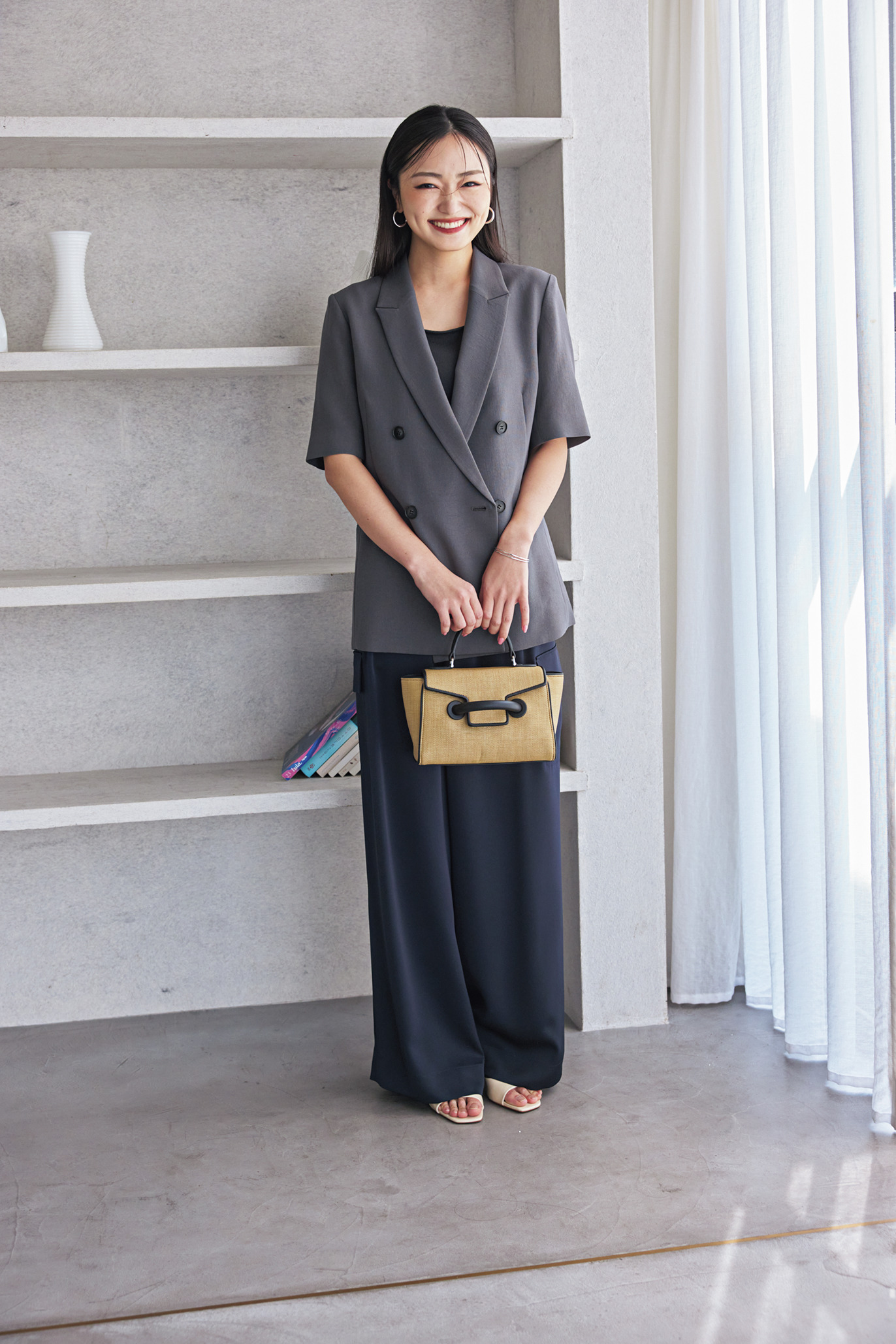 ZARA　サンダル　コーデ