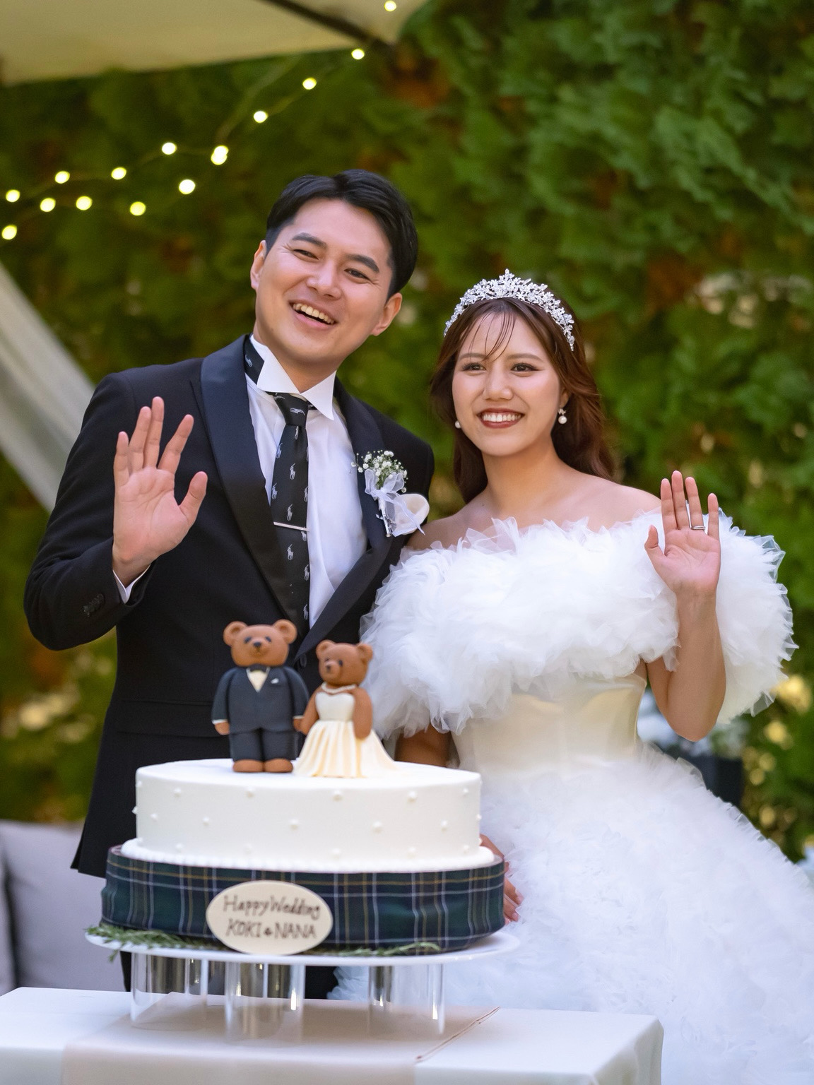 結婚式の様子