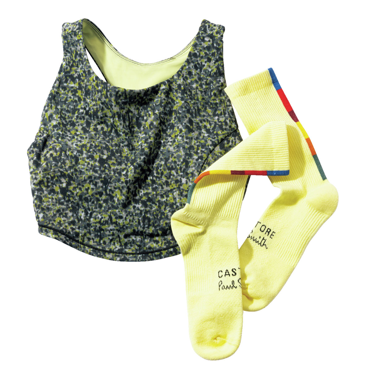 Paul Smith +CASTOREのブラトップとソックス