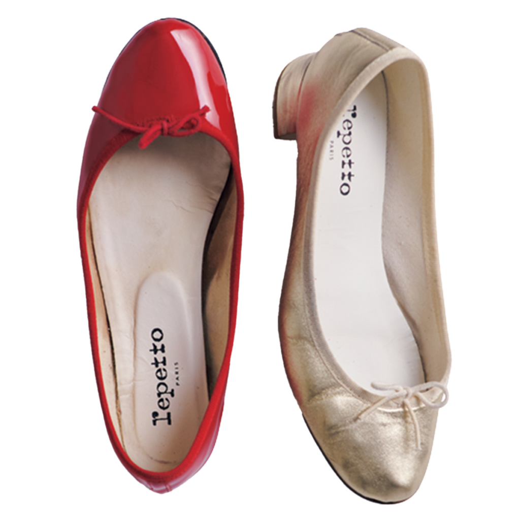 Repettoのバレエシューズ