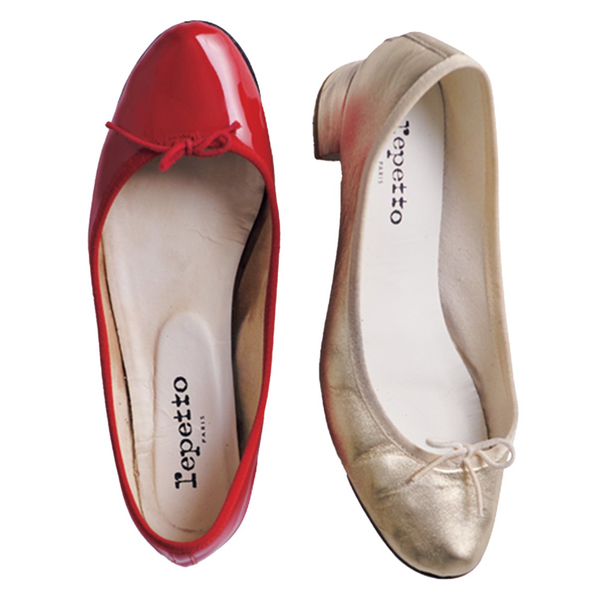 Repettoのバレエシューズ