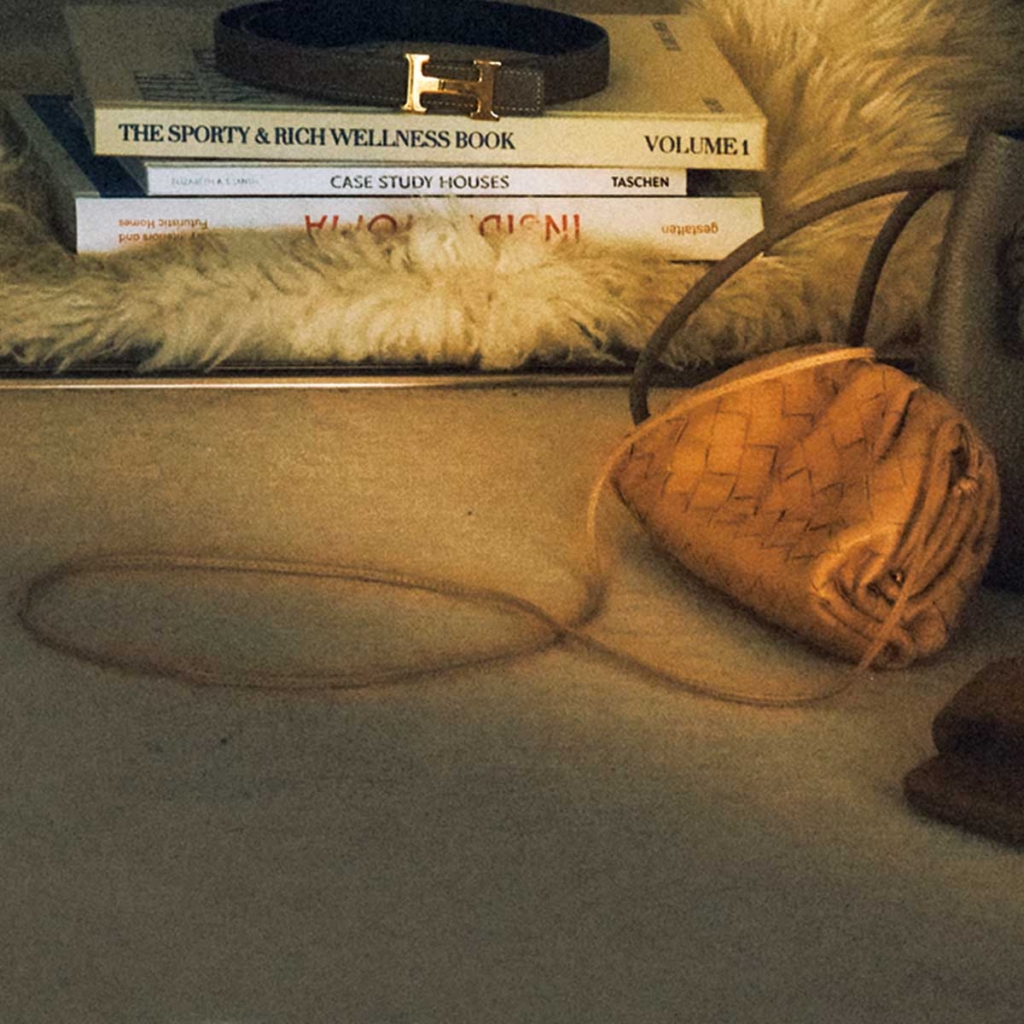 【BOTTEGA VENETA】のミニ ダストバッグ