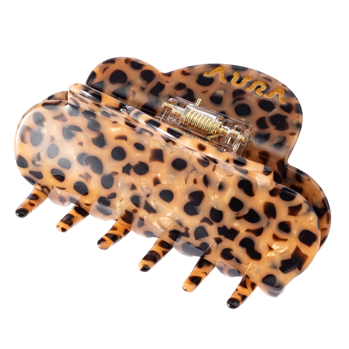 レオパード柄クリップ